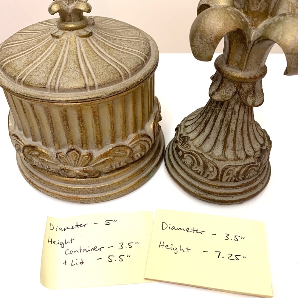 Fleur de Lis Home Accents Decor - Picture 10 of 10